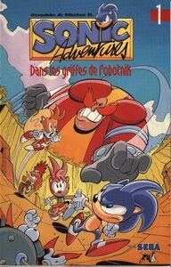 Robotnik in the cover.