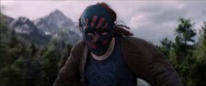 Erin Kellyman as Flag-Smasher in the series, The Falcon and the Winter Soldier.