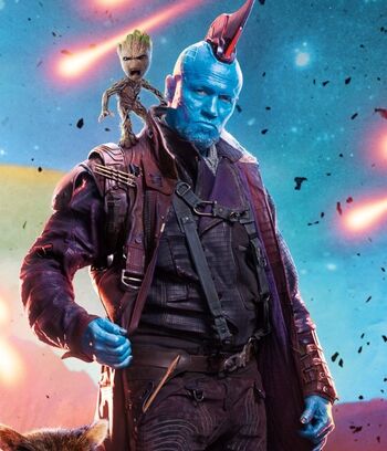 Yondu With Groot