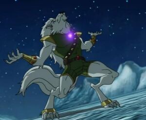 Man-Wolf in Ultimate Spider-Man.