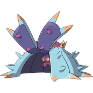 Toxapex, The Brutal Star Pokémon.