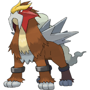 Entei, The Volcano Pokémon.