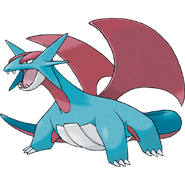 Salamence, The Dragon Pokémon. Hold Item: Expert Belt