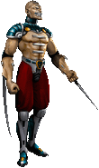 Baraka in Mortal Kombat Gold.