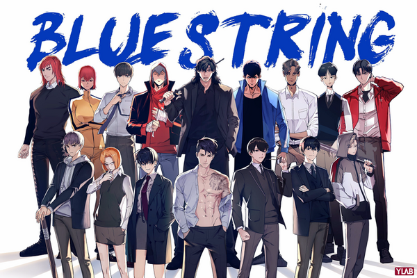 Blue String