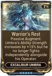  Warrior's Rest(Only Umbra)