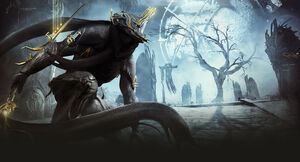 Umbra on official The Sacrifice info page header.