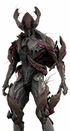 User-contributed asset of full-body portrait of mutated  Nidus named NidusMutatedFull.png