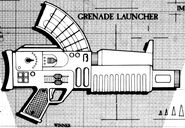 An archaic Grenade Launcher.