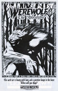 Werewolf Ad from both Mummy (book) and Vampire Storytellers Handbook. Art by Tony Harris. Also used for the Werewolf T-Shirt.