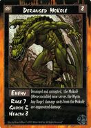 Deranged Mokolé Rage card, art by Brian LeBlanc.