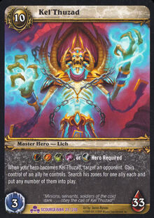 Kel'Thuzad TCG Card