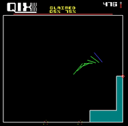 The Qix in the original game.