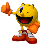 Pac-Man's newer/previous design