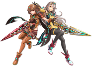 Pyra and Mythra's Gormotti inspired costume