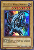 LOB-A001 (UR) (1st Edition) Legend of Blue Eyes White Dragon