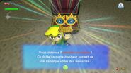 Link reçoit l'amulette dans la version HD.