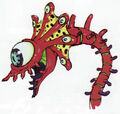 Concept art of Bilocyte from Hyrule Historia