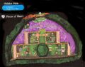 Map of Deku Palace from Majora's Mask