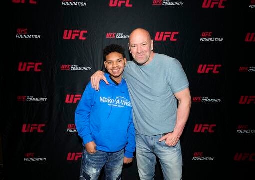 UFC recently partnered with Make-A-Wish of Southern Nevada to provide a VIP wish experience for Jayson Gholson-Clark and his family, as part of UFC 285: JONES vs. GANE fight week in Las Vegas. 