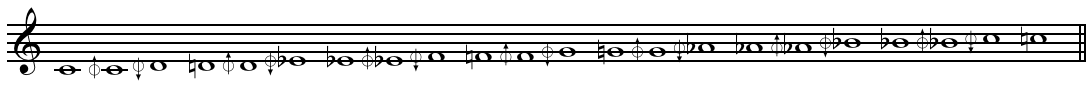 21-tet scale on C.png