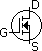 Enhancement mode N-channel IGFET