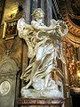 Angel with the Crown of Thorns, Sant'Andrea delle Fratte, 1667-1669