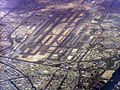 Dubai Airport, view from plane.