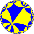 Uniform tiling of hyperbolic plane, 4x5o5o Generated by Python code at User:Tamfang/programs