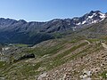 Weg von Kurzras im Schnalstal hinauf zum Hochjoch