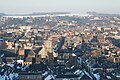 The church of Saint Loup and the old districts of Namur.