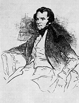 Prosper Mérimée, by Achille Devéria, 1829