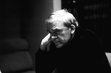 Milan Kundera by Elisa Cabot, 1980