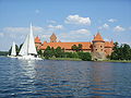 English: Sailers on Lake Galve