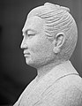 Statue of Ueno Hikoma, near Meganebashi