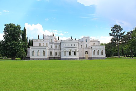 "Château Mukhrani", the Mukhranbatoni palace in Mukhrani village, built from 1873 to 1885 and restored in 2012. By Archil sutiashvili