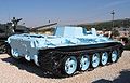 T-54 hull (used as an APC by the South Lebanon Army) in Yad la-Shiryon Museum, Israel.