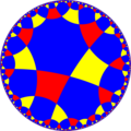 Uniform tiling of hyperbolic plane, 4x4o4x Generated by Python code at User:Tamfang/programs