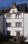 Historical building (c. 1700) in Saarburg (Germany), Staden 45.