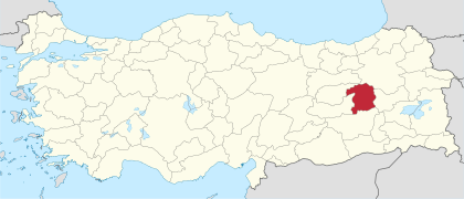 Bingöl in Turkey.svg