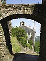 Vue sur l'église.