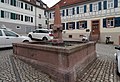 Metzgerbrunnen in Gernsbach ("Brunnen am Marktplatz von Löchingen")