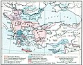 The Byzantine Empire, 1265. The Historical Atlas, William R. Shepherd, 1911.