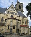 Le chevet ouest de la cathédrale de Nevers 2