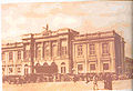 Estación de la sabana, principal línea de tren en Bogotá, 1930.