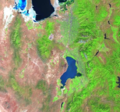 Landsat image of Utah Lake