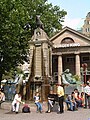 Mönckebergbrunnen am Gerhart-Hauptmann-Platz