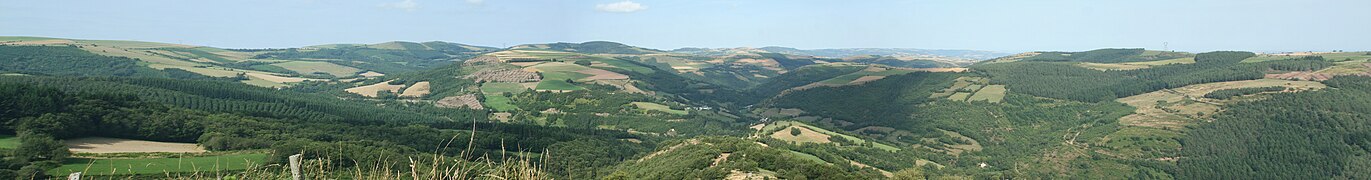 Panorama à Murasson (Tarn)