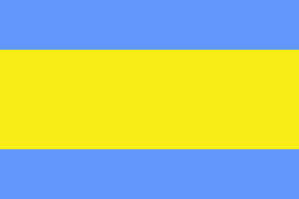 Flag of Dacice.svg