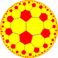 Uniform tiling of hyperbolic plane, x4x6o Generated by Python code at User:Tamfang/programs